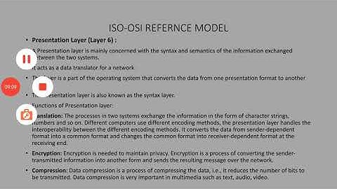 ISO OSI REFERENCE MODEL - PART 3 _EL 309_COMPUTER COMMUNICATION_5.3_ANIL KUMAR AGARWAL_GPC AJMER