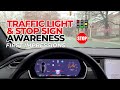 Tesla (2020.12.6) Traffic Light Awareness First Drive!