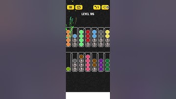 Ball sort puzzle level 185 #ballsortpuzzle