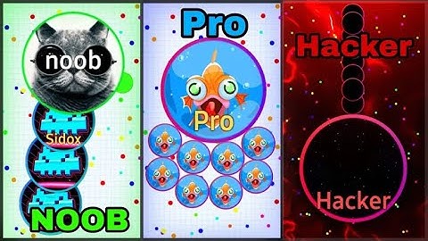 NOOB vs PRO vs HACKER  in Blob.io ( Game Like Agar.io )