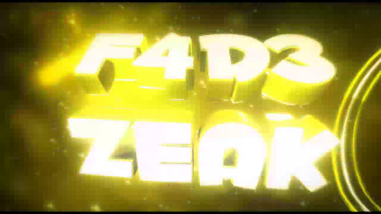 F4D3- [OFFICIAL INTRO] MADE FOR F4D3ZEAK BY-F4D3QUAD - YouTube