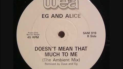 Eg & Alice - Doesn