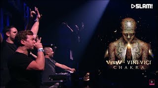 W&W x Vini Vici - Chakra (Wildstylez Remix) LIVE @SLAM! 2017