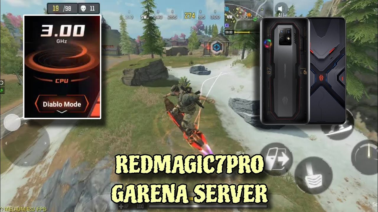 DIABLO MODE V.6.09 UPDATE | ULTRA FPS CODM BR GAMEPLAY | RED MAGIC 7 ...