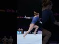 Jade Barbosa Brasil Floor FX Podium Training 2023 World Championships SlowMotion #shorts Part1
