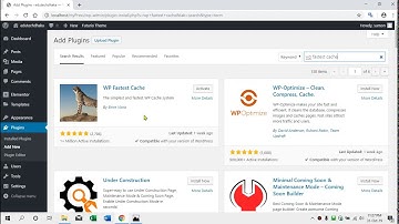 Speed up wordpress site WP Fastest Cache in Bangla