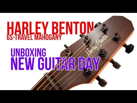 Unboxing Harley Benton (GS Travel Mahogany)