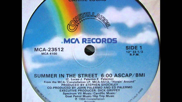 Carrie Lucas - Summer In The Street
