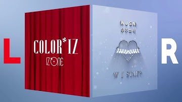WJSN/IZ*ONE - La La Love/La Vie en Rose (Comparison/Audio Split)