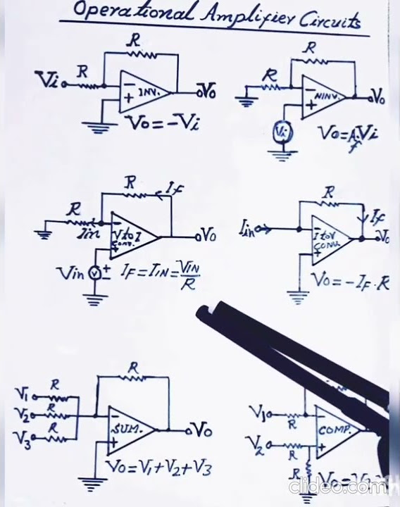 Operational Amplifier Circuits Circuit Diagram