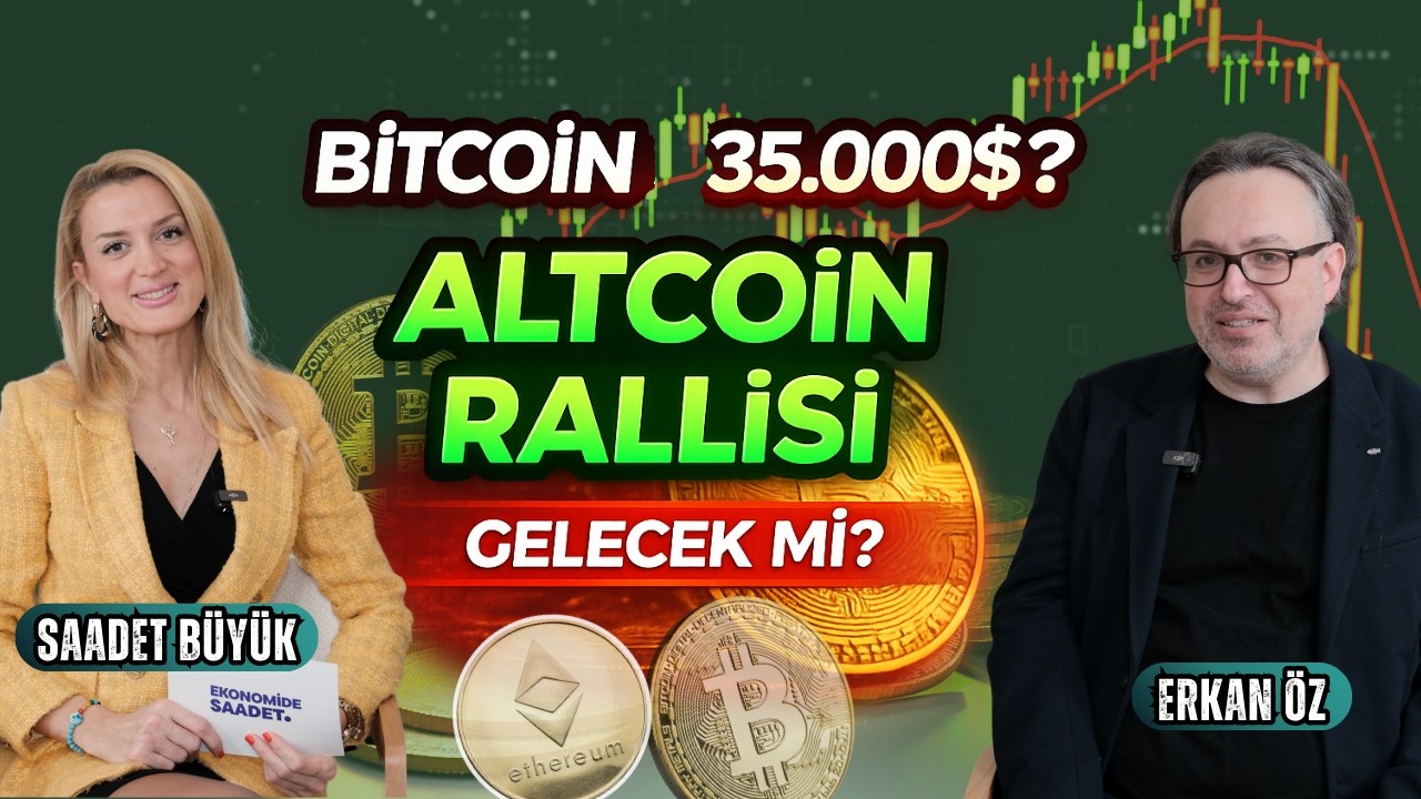 DİKKAT ! BİTCOİNDE BÜYÜK ÇÖKÜŞ! KRİPTO PARALARIN GELECEĞİ l Erkan Öz