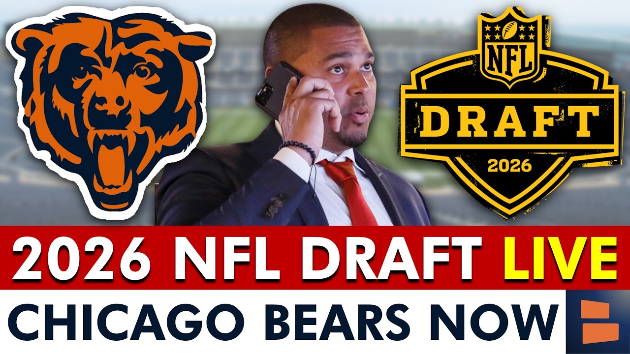 Chicago Bears NFL Draft 2026 LIVE - Round 1 - YouTube
