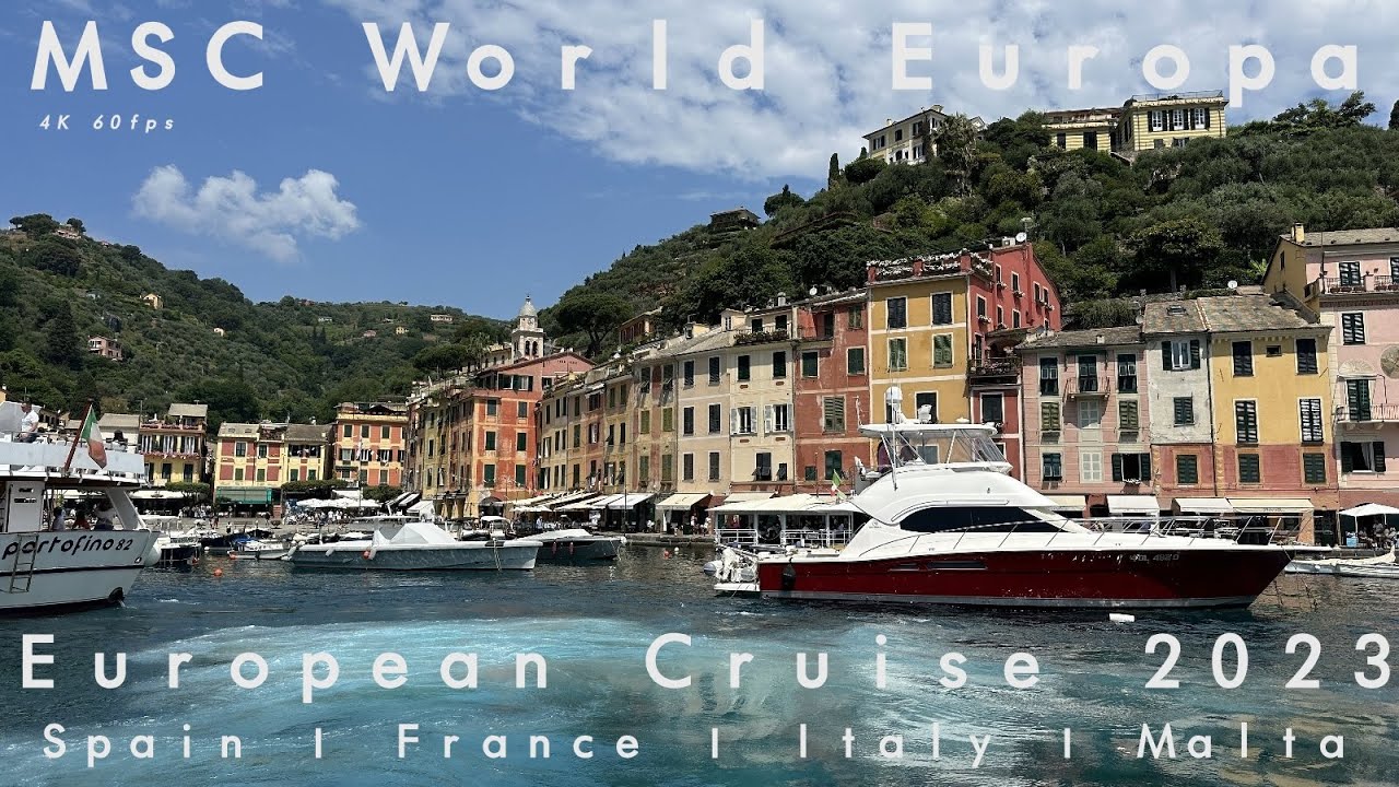 MSC World Europa | Mediterranean 7 Nights cruise | May - June 2023 4K HDR 60FPS