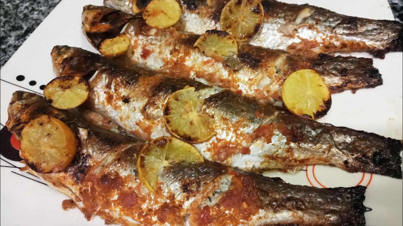 احلى صينية سمك بورى فى الفرن بتتبله روعه وسريعه