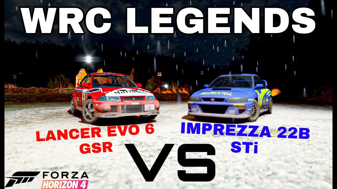 Tommi Makinen EVO6 vs Colin McRae Imprezza! - Forza Horizon 4 - YouTube