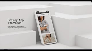 Destroy Blocks App Promo | After effects templates free screenshot 5