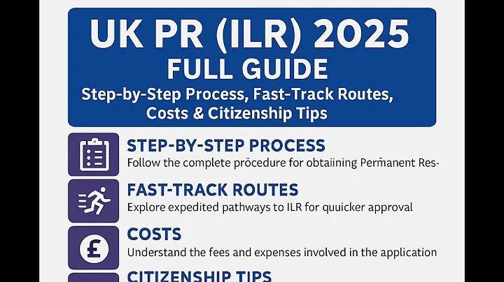 UK PR (ILR) 2025 Full Guide | Step-by-Step Process, Fast-Track Routes, Costs & Citizenship Tips