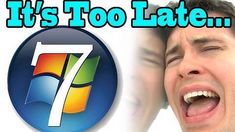 "Too Late, Windows 7"  - OneRepublic feat. Timbaland - "Apologize" Parody