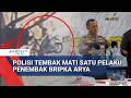Polisi Tembak Mati Satu Pelaku Penembak Bripka Arya