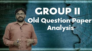 Economy Group II Old Question Paper Analysis