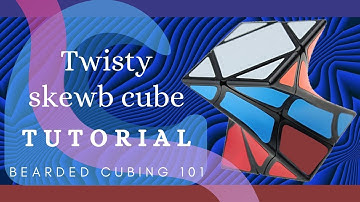 How to solve the Twisty Skewb Cube!