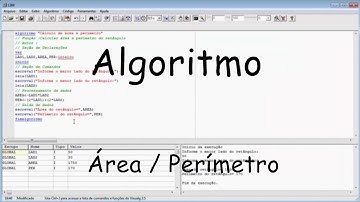 Algoritmo - Área / Perímetro