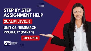 Assignment guide Research Project Part 1