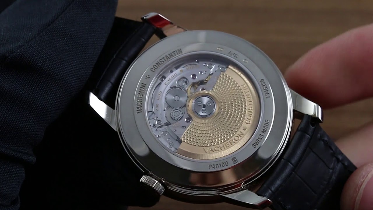 Vacheron Constantin Patrimony Moon Phase and Retrograde Date 4010U/000G-B330 Showcase Review