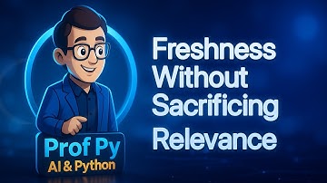 Python Time-Boosted Search: Fix Stale Results with IDF + Decay