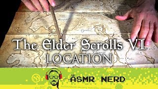Soft-Spoken ASMR | Where Is THE ELDER SCROLLS 6 Set? (Elder Scrolls maps & relaxing sleep sounds)