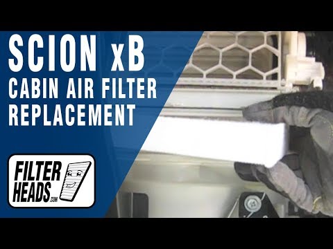 How to Replace Cabin Air Filter Scion xB