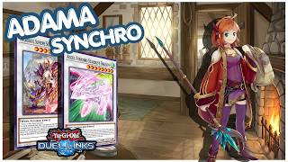 INSANE SYNCHRO COMBO DECK DUEL LINKS | ADAMANCIPATOR + SWORDSOUL STRATEGY