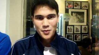 Phil Younghusband greeting my sister Happy Birthday :) [02/17/11]