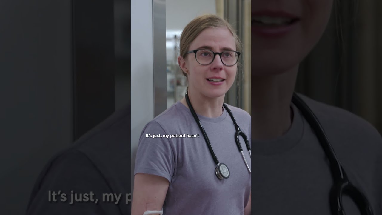 Doctor Has An Emotional Moment After Mass Shooting The Pitt BINGE