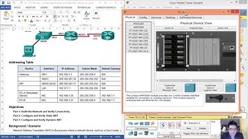 11.2.2.6 Lab - Configuring Dynamic and Static NAT