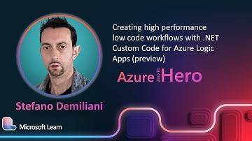 Stefano Demiliani-Creating high performance low code workflows with .NET Custom Code for Logic Apps)