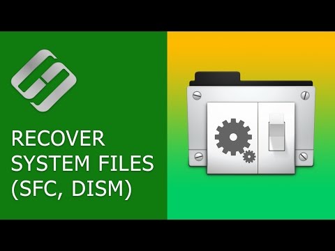 How to Recover Windows 10, 8, 7 System Files (SFC, DISM)⚕️📁💻