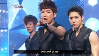 Download Lagu 100% - Want U Back (2013.06.08) [Music Bank w/ Eng Lyrics] MP3