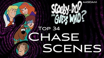 Top 34 Scooby-Doo And Guess Who? - Door Chase Scenes | From Both Seasons