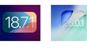 IOS 18.7.1 vs IOS 26.0.1