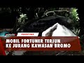 Mobil Fortuner Terjun ke Jurang Kawasan Bromo, 4 Orang Tewas dan 5 Luka Berat