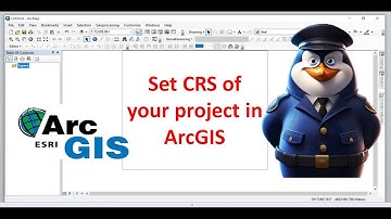 How To Set Coordinate Reference System CRS In ArcGIS