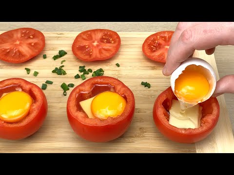 Legen Sie einfach ein Ei in eine TomateTop 5 besten Rezepte mit Eiern und Tomaten  227