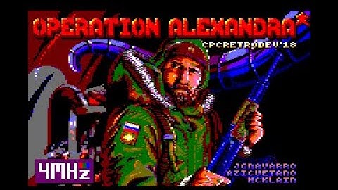 Operation Alexandra Review for the Amstrad CPC by John Gage