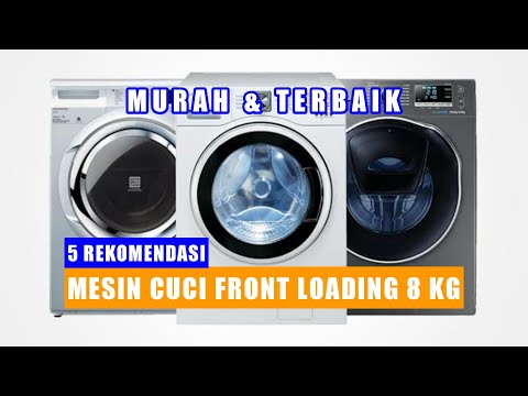 5 Rekomendasi Mesin Cuci Front Loading 8 Kg Hemat Listrik Terbaik & Termurah 2024