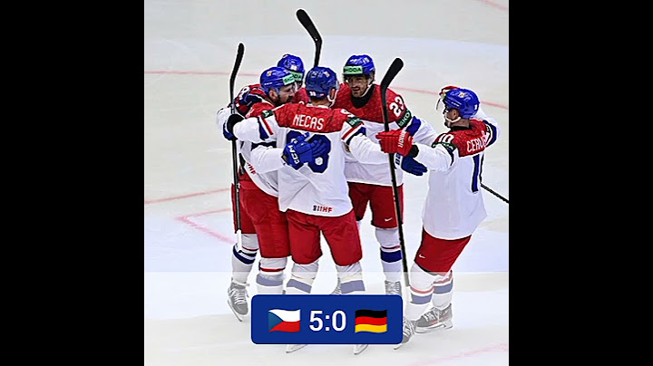 Česko vs. Německo | 5:0 | Mistrovství světa 2025