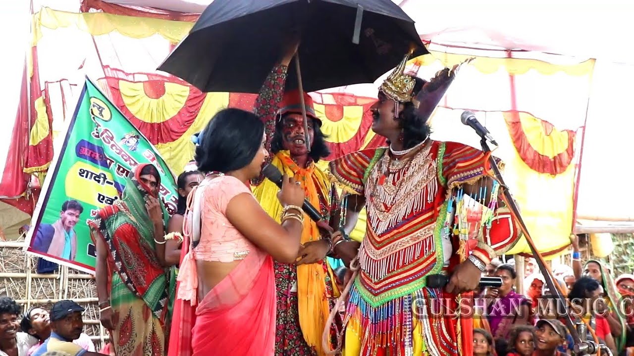 भक्त ध्रुव बनवास उर्फ सौतेली मां भाग_46 #रुपेश_बिहारी_का_कॉमेडी! #angika maithili nach #program