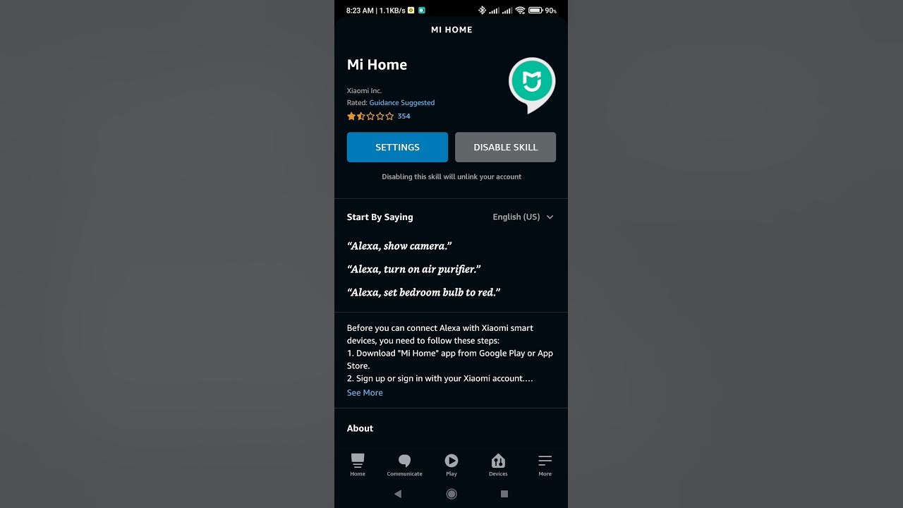 How to link Mi Home to Alexa YouTube