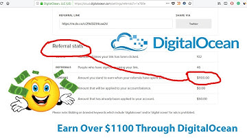 How to Earn Over $1100 Through DigitalOcean Referral Program With Live Proof 2018