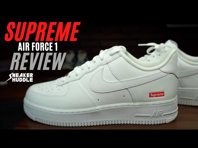 Supreme x Nike Air Force 1 vs Nike Air Force 1 '07